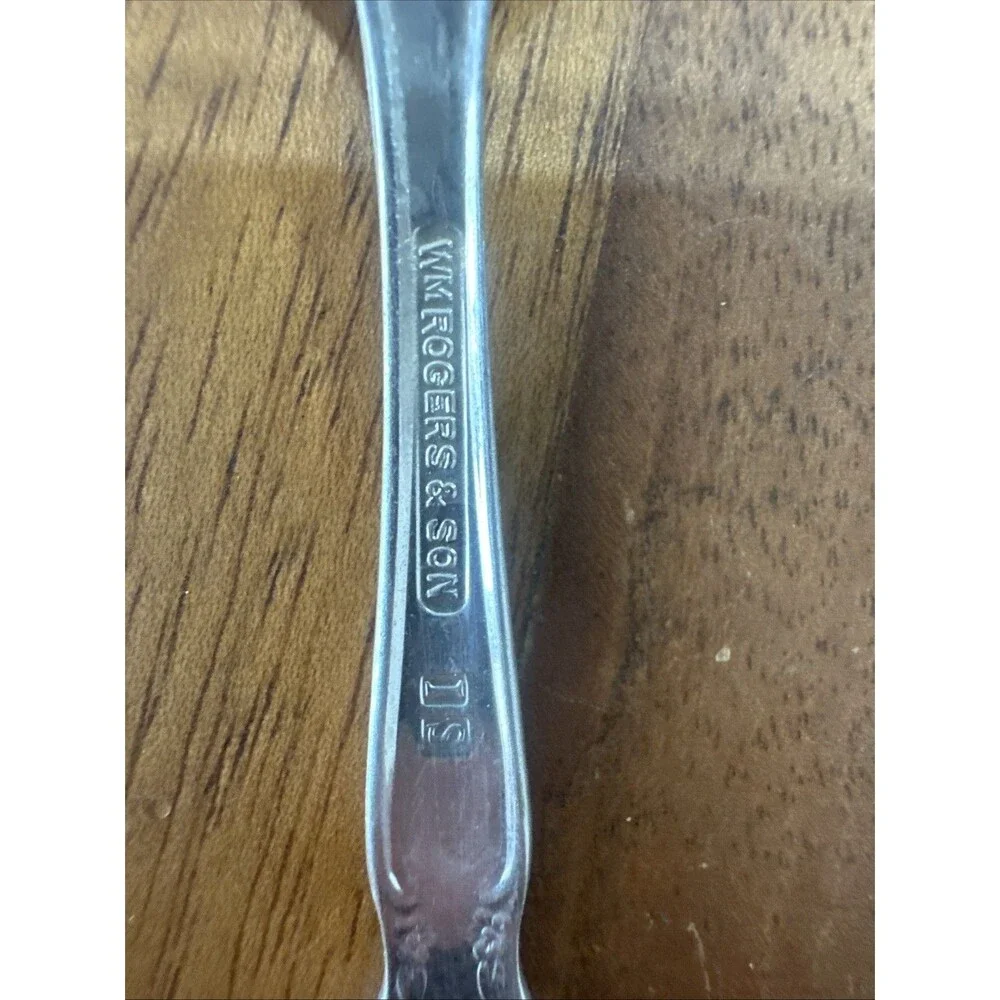Wm Rogers & Son Silver Plate 6